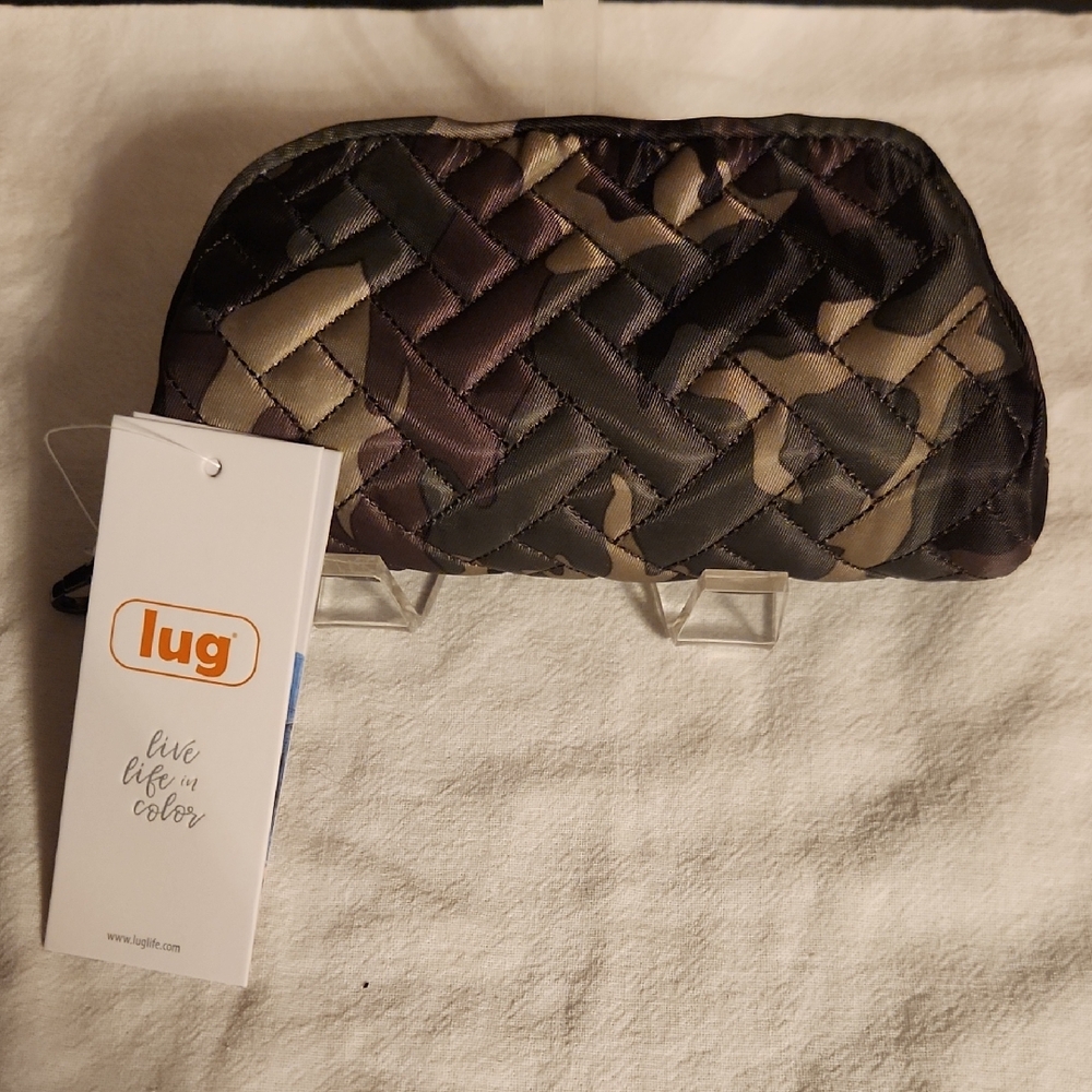 Lug Quilted Camouflage Eyeglasses Case NWT